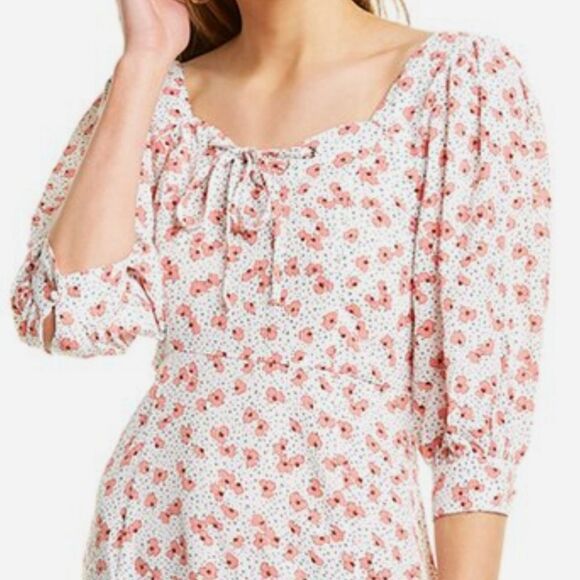 NWOT Rosewater Remi laced up mini dress - Picture 3 of 9